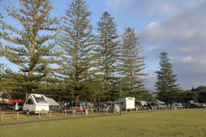 campground by the river