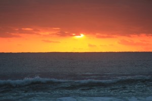 beach sunrise