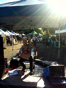 acustic guitar at the market 2