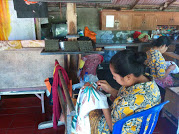 Batik in the making