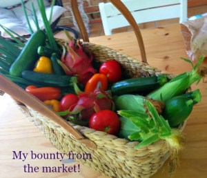 My basket runneth over.