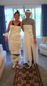 Here come the brides