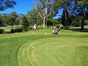 Playing with Ben and Christian at Byron