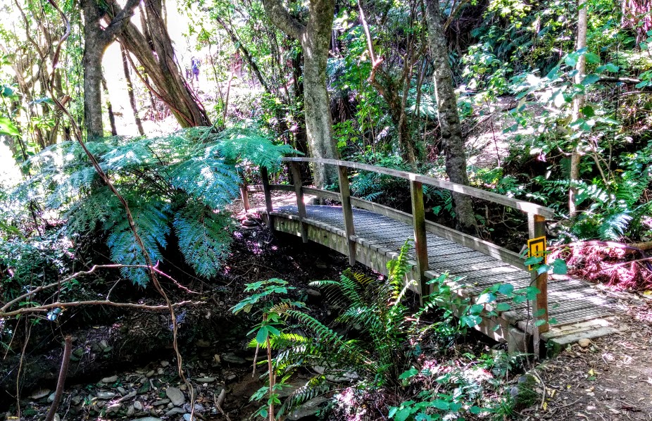bridge leading to Endeavour Inlet