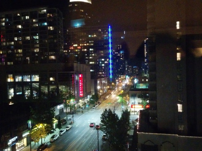 view from the Sutton hotel