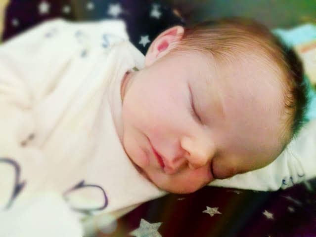 newborn asleep